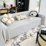 Cooling Textured Sofa Cover Washable Soft Couch Throw Blanket for Summer & Pets - Ornate Home