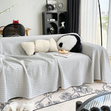 Cooling Textured Sofa Cover Washable Soft Couch Throw Blanket for Summer & Pets - Ornate Home