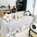 Cooling Textured Sofa Cover Washable Soft Couch Throw Blanket for Summer & Pets - Ornate Home