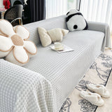Cooling Textured Sofa Cover Washable Soft Couch Throw Blanket for Summer & Pets - Ornate Home