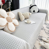 Cooling Textured Sofa Cover Washable Soft Couch Throw Blanket for Summer & Pets - Ornate Home