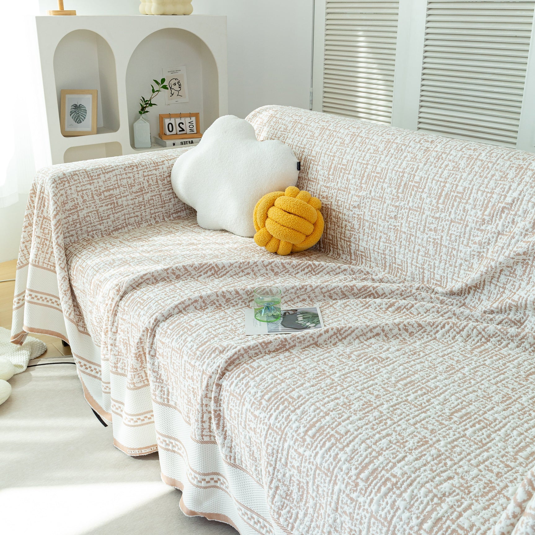 Cooling Throws for Sofas and Chairs, Scratch Resistant Couch Protector Blanket - Ornate Home