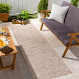 Coolville Brown Flatweave Outdoor Area Carpet - Clearance - Ornate Home