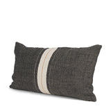 Cooper Black/Cream 14x26 Lumbar Decorative Pillow Cover - Ornate Home