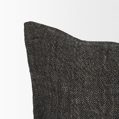 Cooper Black/Cream 14x26 Lumbar Decorative Pillow Cover - Ornate Home