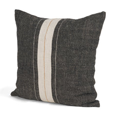 Cooper Black/Cream 20x20 Square Decorative Pillow Cover