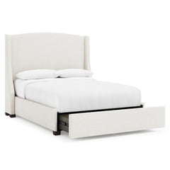Cooper Espresso Queen Storage Shelter Bed (64" H) - Ornate Home