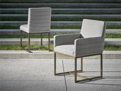 Cooper Quartz Arm Chair (Set of 2) - Ornate Home