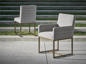 Cooper Quartz Arm Chair (Set of 2) - Ornate Home
