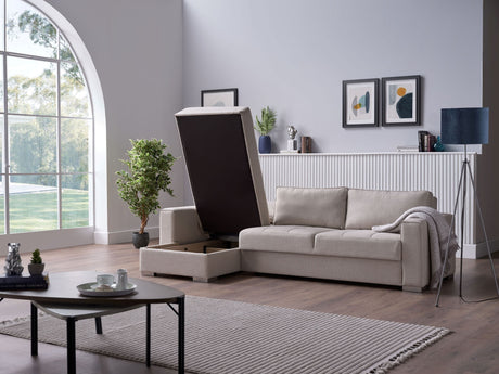 Cooper Sectional Beige - Ornate Home