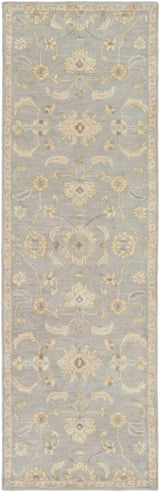 Copen Beige Floral Wool Rug - Ornate Home