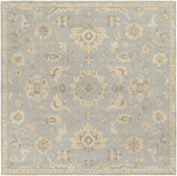 Copen Beige Floral Wool Rug - Ornate Home