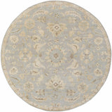 Copen Beige Floral Wool Rug - Ornate Home