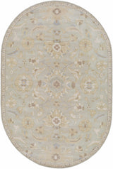 Copen Beige Floral Wool Rug - Ornate Home