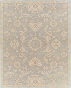 Copen Beige Floral Wool Rug - Ornate Home