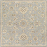 Copen Beige Floral Wool Rug - Ornate Home