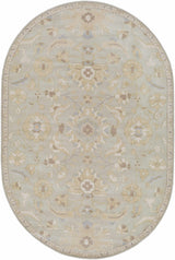 Copen Beige Floral Wool Rug - Ornate Home