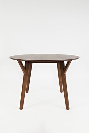 Copenhagen Brown Round Dining Table - Ornate Home