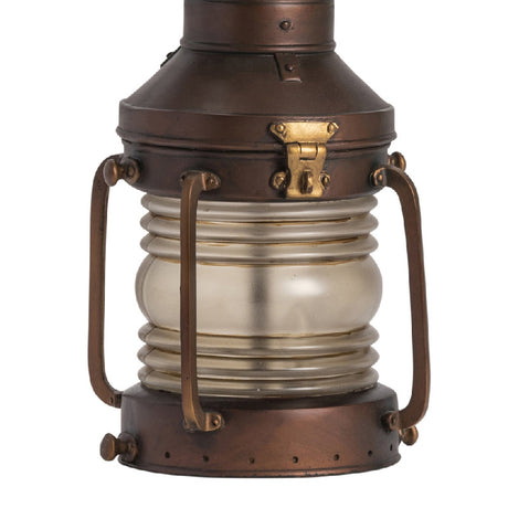 Copper Lantern Bronze/Transparent Table Lamp - Ornate Home