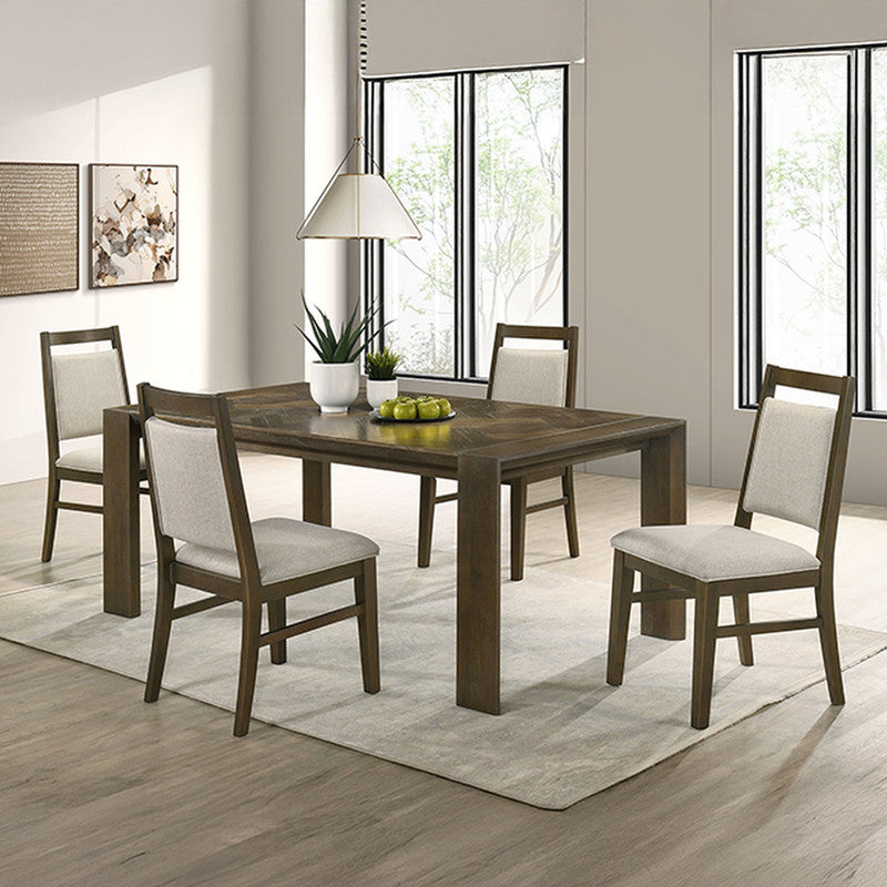 Coppet Dark Walnut Dining Table - Ornate Home