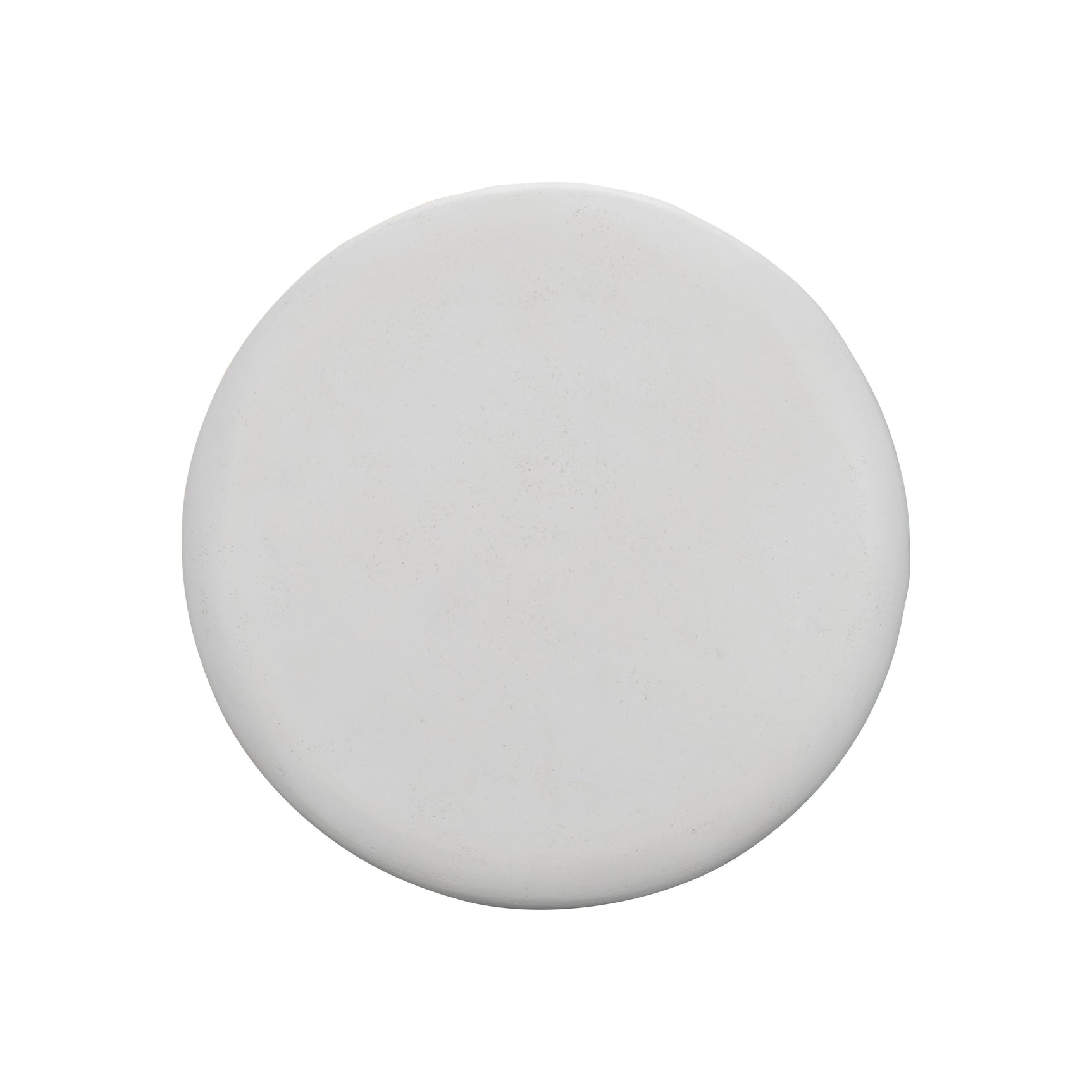 Coquille White Outdoor Accent Table - Ornate Home