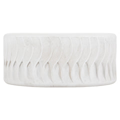 Coquille White Outdoor Cocktail Table - Ornate Home
