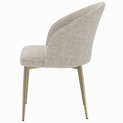 Cora Champagne Side Chair (Set of 2) - Ornate Home