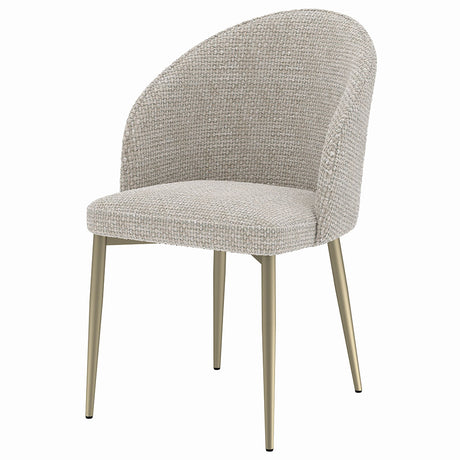 Cora Champange Side Chair (Set of 2) - Ornate Home