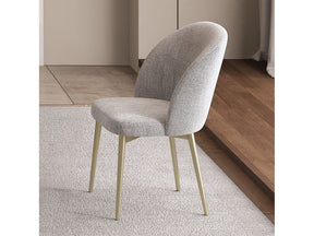Cora Champange Side Chair (Set of 2) - Ornate Home