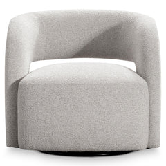 Cora Gray Outdoor Swivel Chair - Ornate Home