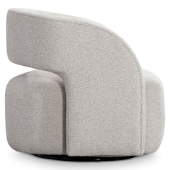 Cora Gray Outdoor Swivel Chair - Ornate Home