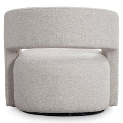 Cora Gray Outdoor Swivel Chair - Ornate Home