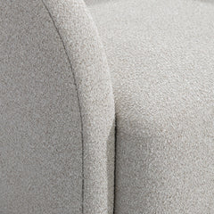 Cora Gray Outdoor Swivel Chair - Ornate Home