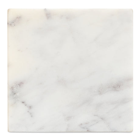 Cora Purple White Marble Cube Tabletop - Ornate Home
