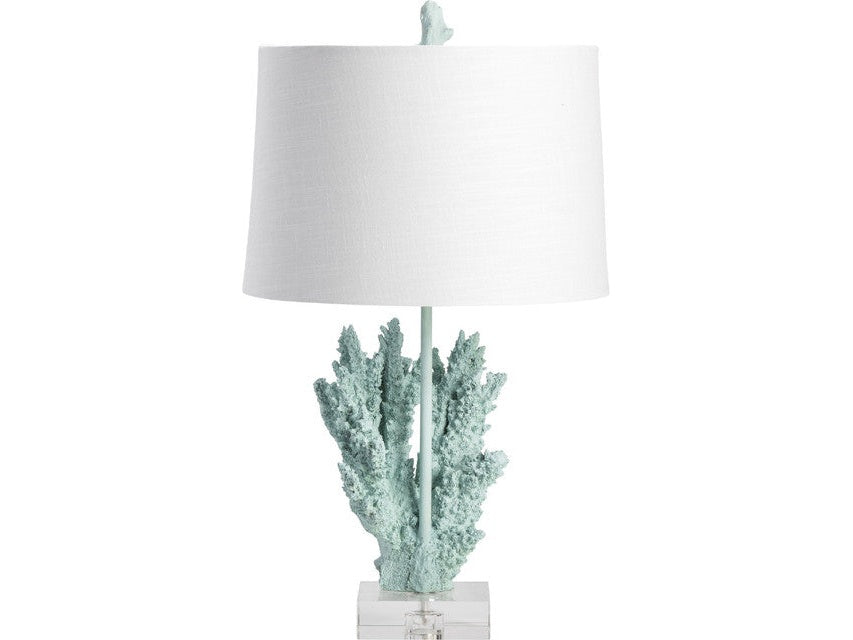 Coral Blue Table Lamp - Ornate Home