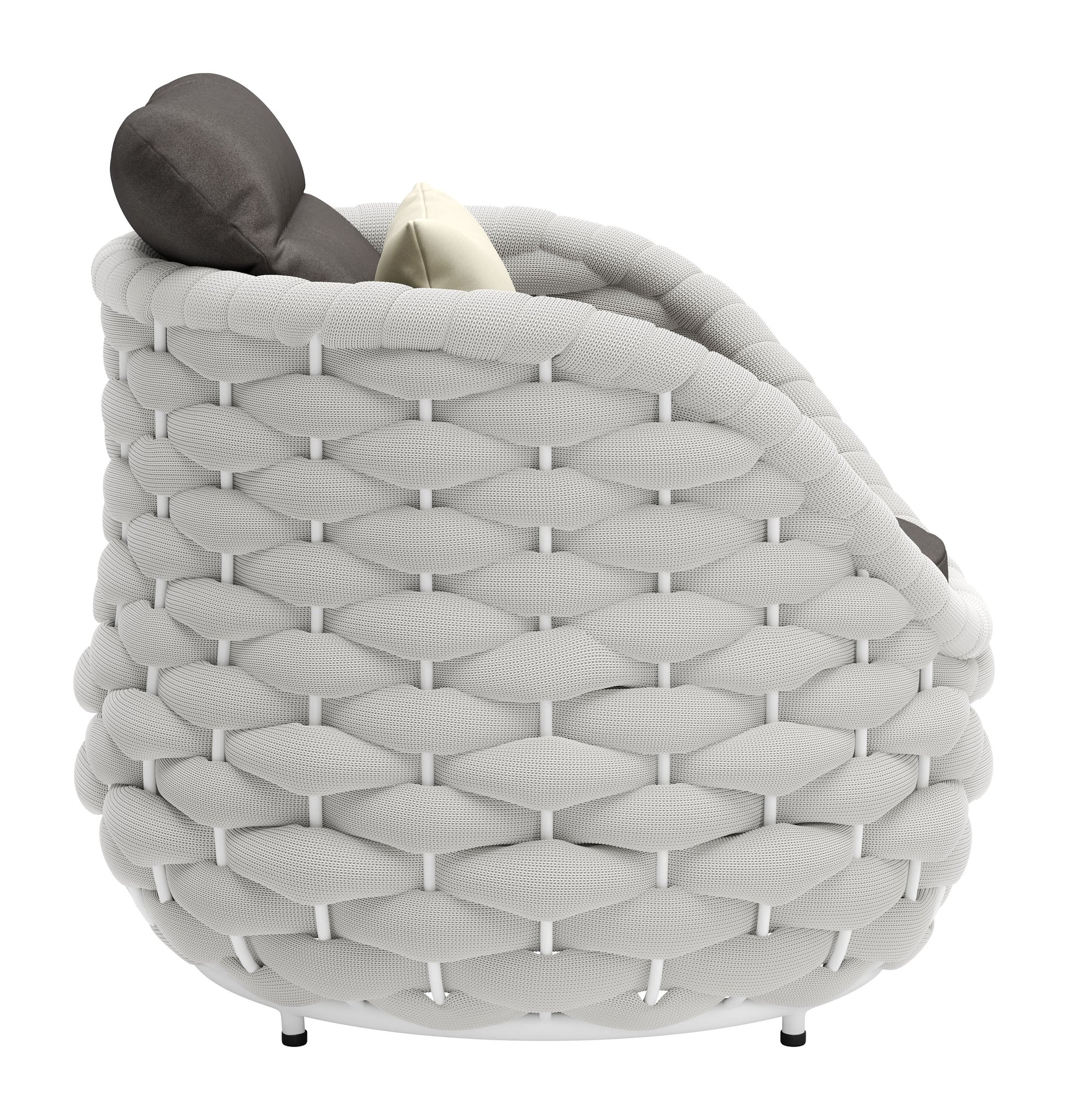 Coral Gray Reef Accent Chair - Ornate Home