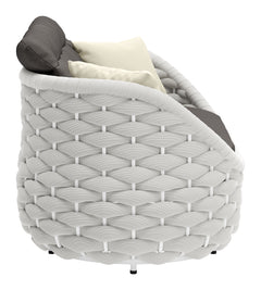 Coral Gray Reef Loveseat - Ornate Home