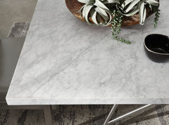 Coral Marble Rectangular Dining Table - Ornate Home