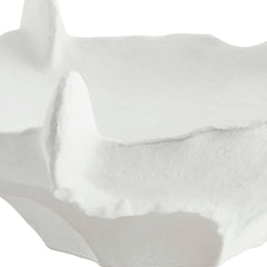 Coral Mirage White Outdoor Bowl - Ornate Home