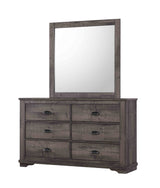 Coralee Gray Sleigh Bedroom Set - Ornate Home