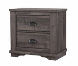 Coralee Gray Sleigh Bedroom Set - Ornate Home