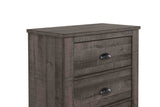 Coralee Gray Sleigh Bedroom Set - Ornate Home