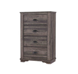 Coralee Gray Sleigh Bedroom Set - Ornate Home