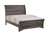 Coralee Gray Sleigh Bedroom Set - Ornate Home