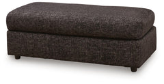 Coralene Onyx Oversized Accent Ottoman - Ornate Home