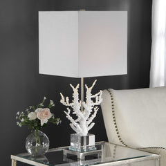Corallo White Coral Table Lamp - Ornate Home