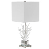 Corallo White Coral Table Lamp - Ornate Home
