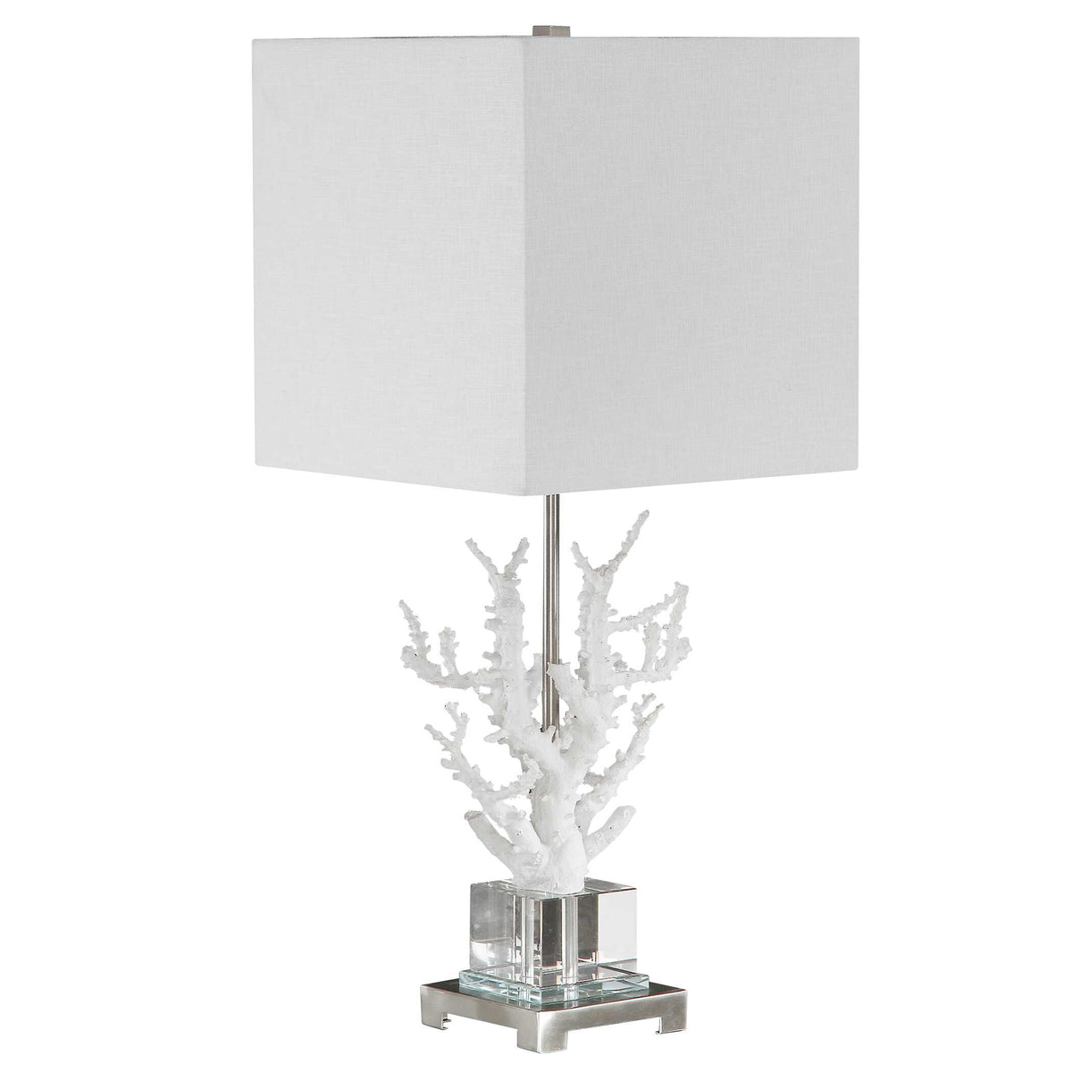 Corallo White Coral Table Lamp - Ornate Home