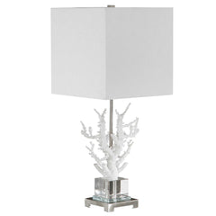 Corallo White Coral Table Lamp - Ornate Home