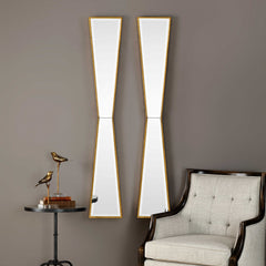 Corbata Gold Mirror - Ornate Home
